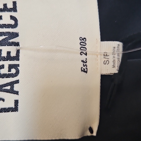 NWT. L'Agence Lambskin Biker Jacket - Picture 6 of 7